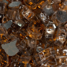 FIRE GLASS COPPER BROWN 0.5
