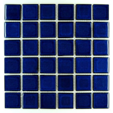 Square Calacatta blue mt 2x2 (mosaic)