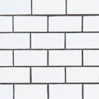 WHITE GLOSSY 2X4X6MM