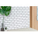 WHITE GLOSSY 2X4X6MM