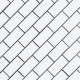 WHITE GLOSSY 2X4X6MM