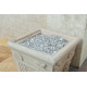 FIRE GLASS GLACIAL SILVER 0.5
