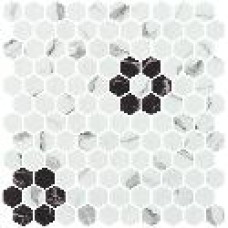 CHICAGO WHITE/BLACK ROSETTE