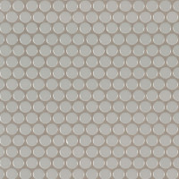 GRAY GLOSSY PENNY ROUND