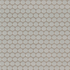 GRAY GLOSSY PENNY ROUND