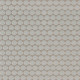 GRAY GLOSSY PENNY ROUND