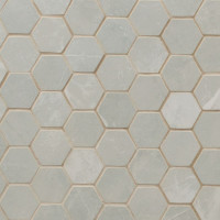 SANDE GREY 2X2 HEXAGON MATTE