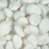 PIEDRA HIM WHT NAT PEBBLES .75-1.25IN 40LB
