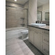 VENETO WHITE 3X18 BULLNOSE POLISHED