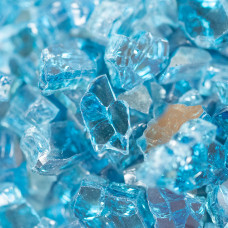 FIRE GLASS MARINE BLUE0.5