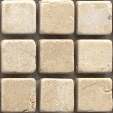 MOSAIC JERUSALEM GOLD 1X1 TUMB