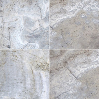 SILVER TRAVERTINE 24X24 PAVER