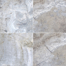 SILVER TRAVERTINE 24X24 PAVER