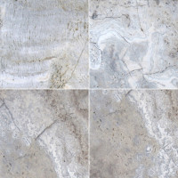 SILVER TRAVERTINE 8X8 PAVER