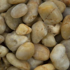 YELLOW PEBBLES 3-5CM 40 LBS