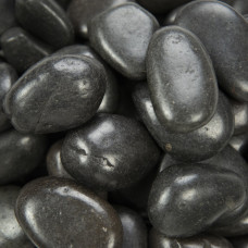 BLACK PEBBLES 2-3 CM 40 LBS