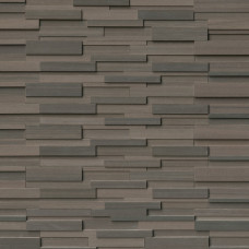BROWN WAVE 3D HONED 6x24 PANEL