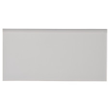 GRAY GLOSSY 3X6 BULLNOSE