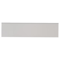 GRAY GLOSSY 4X16 BULLNOSE