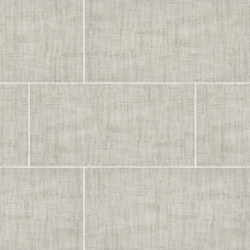 TEKTILE CROSSHATCH IVORY 12X24