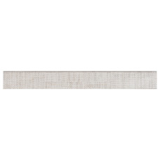 TEKTILE CROSSHATCH IVORY 3X24 BULLNOSE