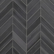 WATERCOLOR GRAPHITE CHEVRON 12X15 MOSAIC