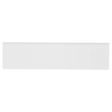 WHITE GLOSSY 4X16 BULLNOSE