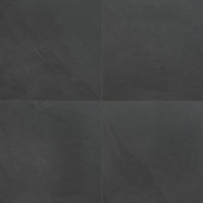 MONTAUK BLACK 12X12 HONED