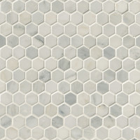 ARABESCATO CARRARA HEXAGON MOSAIC