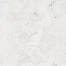 CALACATTA CRESSA HEX MOSAIC