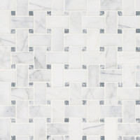 CALACATTA CRESSA BASKETWEAVE MOSAIC