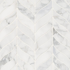 CALACATTA CRESSA LEAF MOSAIC