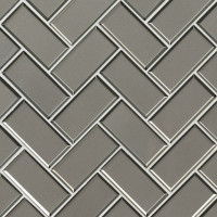 CHAMPAGNE BEVEL HERRINGBONE