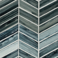 MIDNIGHT BLUE OMBRE CHEVRON