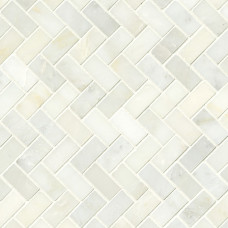 GREECIAN WHITE HERRINGBONE MOSAIC