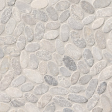 SLICED ASH PEBBLES MESH BACKED