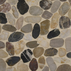 MIX RIVER PEBBLES MESH BACKED