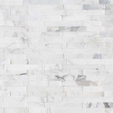 CALACATTA CRESSA INTERLOCKING 3D PEEL&STICK MOSAIC