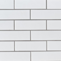 WHITE MATTE BRICK 6MM