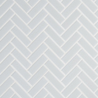 GRAY GLOSSY HERRINGBONE 6MM