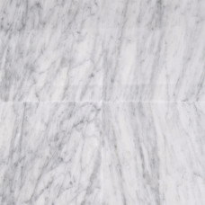 CARRARA WHITE (C) 18X18 HONED
