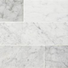 CARRARA WHITE 4X12 HONED