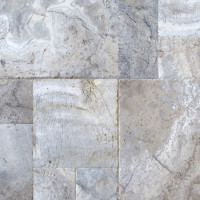 SILVER VERSAILLES TUMBLED PATTERN