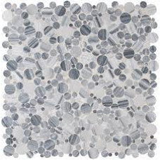 ALASKA GRAY PEBBLES MESH BACKED