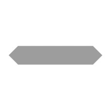 BLOCK ARROW ACERO MATTE 2X10