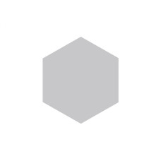 BLOCK HEXAGON GRIS MATTE 5X6