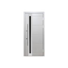 NY Inox S2 Light Grey Exterior Door