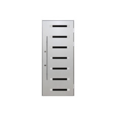 NY Inox S5 Light Grey Exterior Door
