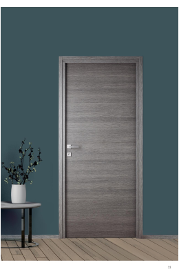 Gris Fonce Italian Pre-Hung Internal Door With Hardware by Bertolotto Door