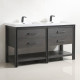 Dowell 028 Series 60 Inch Vanity